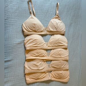 Pepper wireless bras - size L - barely worn (some never worn)